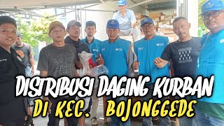 DISTRIBUSI DAGING KURBAN DI KECAMATAN BOJONGGEDE || efpro.tv