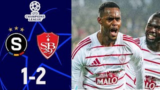 Sparta vs Brest | Highlights | Champions League 2024 | brest vs sparta praha