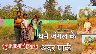 Village Park|Odisha Kumkapali Park|घने जंगल के अंदर पार्क।