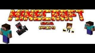 Minecraft: Ep. 22 Mineshaft where 3jmdoesMC and Killerdrone is.