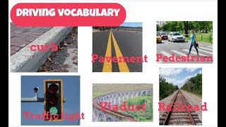 driving vocabulary  | driver education vocabulary | DMV keys