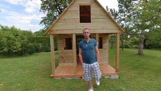 Construire une cabane en bois "Partie 2"