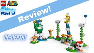 LEGO Super Mario Big Spike’s Cloudtop Challenge Expansion Set (71409) Review!