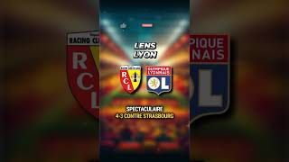 Prono foot Lens Lyon Ligue 1 #pronostic