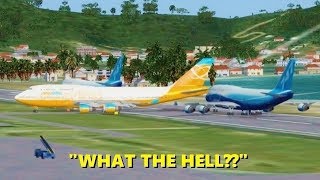 WORST PILOTS EVER in Flight Simulator X (Multiplayer ATC)