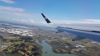 [4K] Stunning Summer Take Off from Auckland - Air New Zealand A320 Sharklets