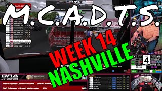 iRacing Twitch -  Week 14 - Nashville - Man Cave After Dark Truck Series