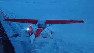 Carbon Z Cessna on the snow!!!