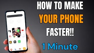 How To make Your Phone FASTER! Cara Membuat Android Anda Lebih CEPAT!!