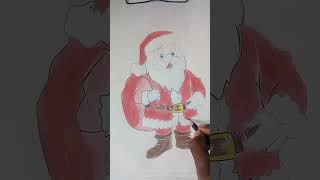 how to drow santa close || colour pencil ||#drawing #santaclose