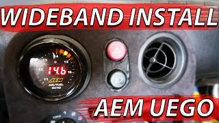 AEM WideBand O2 Install, Miata is Broken... ||Boosted Miata Build||