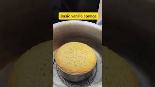 Basic Vanilla Sponge Cake❤️     #shorts #mumisdiary #vanillaspongecake #trendingshorts  #viralcake