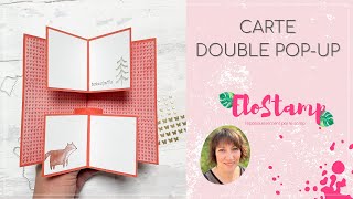 Live créatif : carte double pop-up