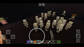 Iron golem VS Skeletons. MINECRAFT + REALISTIGRAFIC.