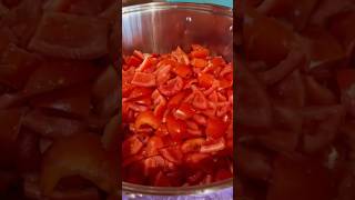 Making tomato sauce for the whole year Part 1