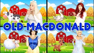 Princess Old MacDonald Had a Farm | Princess Playhouse Nursery Rhymes and Kids Songs