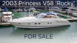 Princess V58 'Rocky' - SOLD