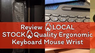 Review 🔥LOCAL STOCK🔥Quality Ergonomic Keyboard Mouse Wrist Rest Memory Foam