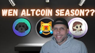 ALTCOIN SEASON COMING?