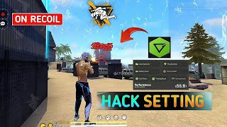 Enable THIS settings for MORE HEADSHOTS in free fire | free fire headshot app