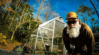 Unheated greenhouse winter tour and future plans