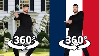 Mr Beast Rizz Original vs French Version 360º