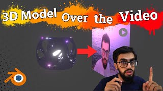 How to add 3D Model Over the Video | Easy Blender Tutorial in Hindi / Urdu | HDsheet