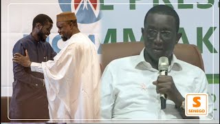 Amadou Ba évoque sa relation avec Sonko: « Quand Macky parlait du Pastef, il me disait… »