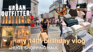 HUGE LONDON SHOPPING VLOG+HAUL (also my birthday vlog!)