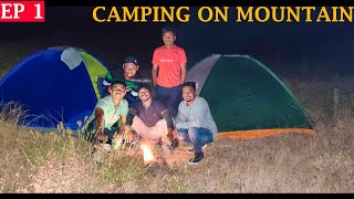 night camping on mountain | Mulher Fort | Episode 1 | Maharashtra | camping in india