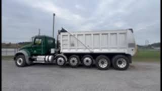 Mack granite quint dump truck