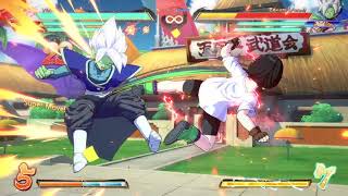 DBFZ S3 Videl new sparking leg loops 82 hits no Z-assist needed