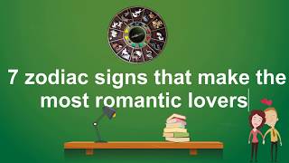 7 zodiac signs that make the most romantic lovers