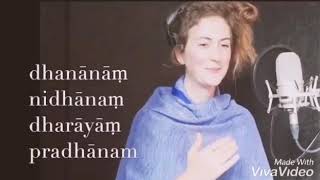 Love letter to india :- Priyam  bharatam beloved india with lyrics //sanskrit song