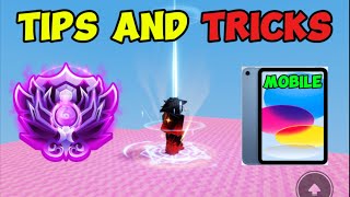 *MOBILE* TIPS AND TRICKS FOR SKYWARS! (Roblox Bedwars)