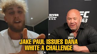 Jake Paul Issues Dana White A Challenge, Agrees to Fight Jorge Masvidal