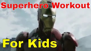 Superhero Workout for Kids - Try This at Home!