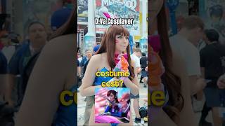 D.VA Cosplayer Interview! #overwatch #dva #cosplay