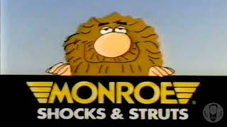 1989 COMMERCIAL FOR MONROE SHOCKS & STRUTS - ANIMATED CAVE MEN