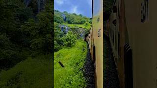 Mumbai ➡️ Pune #monsoon  #train #trainjourney #railway #shorts