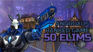 Paladins Androxus Ranked (50 Eliminations) - Fish Market