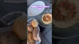 Hummus & Pita Bread at Baku