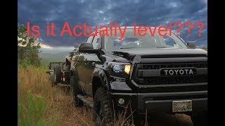 How tall is a 4 inch lift on a 2015 Tundra?