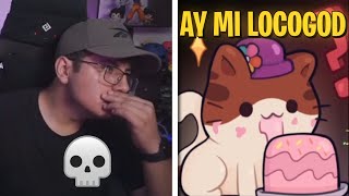 LOCO ESCUCHA EL "AY MI LOCOGOD" DE CAPITAN GATO 💀