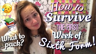 How to Survive Sixth Form: The First Week!