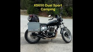 XS650 Dual Sport : Motorcycle Camping