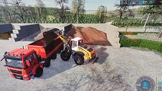 Selling Fendt 1050 Vario Gen3/earning money for Liebherr r960/selling produce |Public Work|Fs22 |Ps4