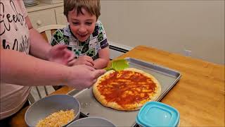 Little Gavin Baby Makes A Pizza! (Recorded 6/6/2023)