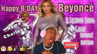 Happy B'Day! Beyoncé Edition 'Guess 4 Seconds Song Challenge' Game! LETS HAVE FUN!!