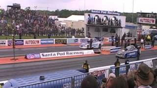 Top Fuel Funny Car Final - Santa Pod FIA Main Event 2010